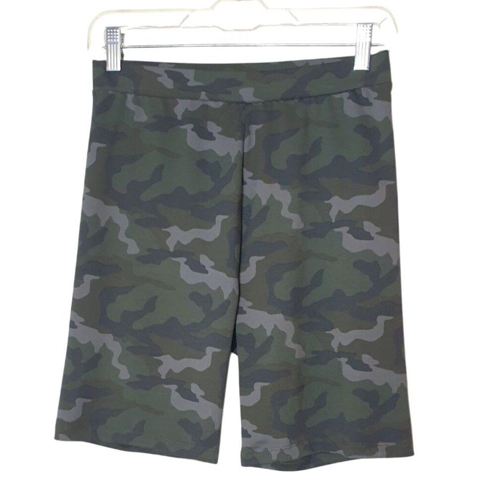 American Eagle Mens Shorts Medium Camouflage Print Bike Soft Stretch Casual